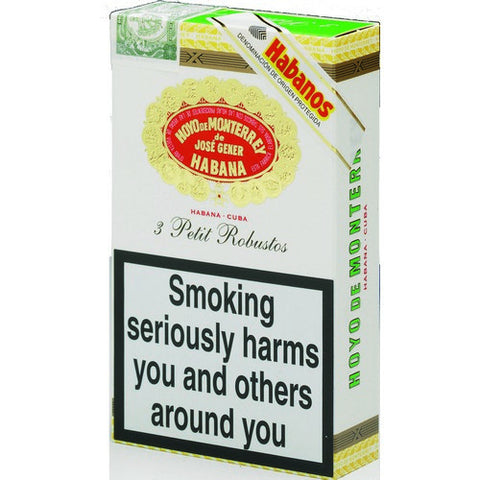 Hoyo De Monterrey - Petit Robusto - Pack of 3 - Tobacco UK - 1