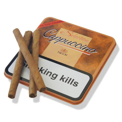 Neos - Selection Cappuccino - Box of 10 New design now 100% full leaf - Tobacco UK - 1