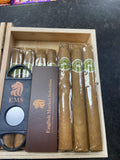 Wedding , birthday box of 10  Corona Cigar in a personalised gift box.