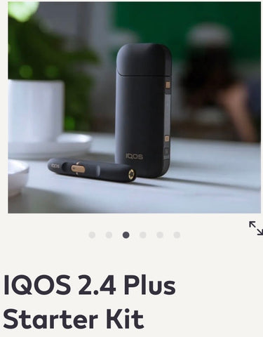 IQOS 2.4 starter kit No heets in this pack