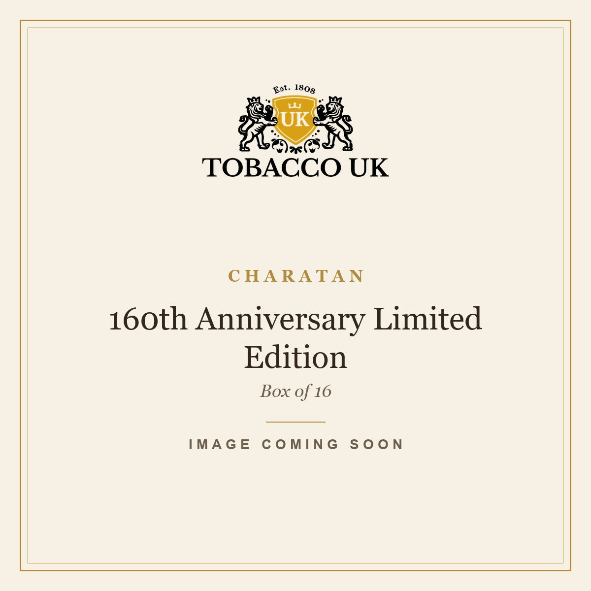 Charatan - 160th Anniversary Limited Edition - Box of 16 – image coming soon