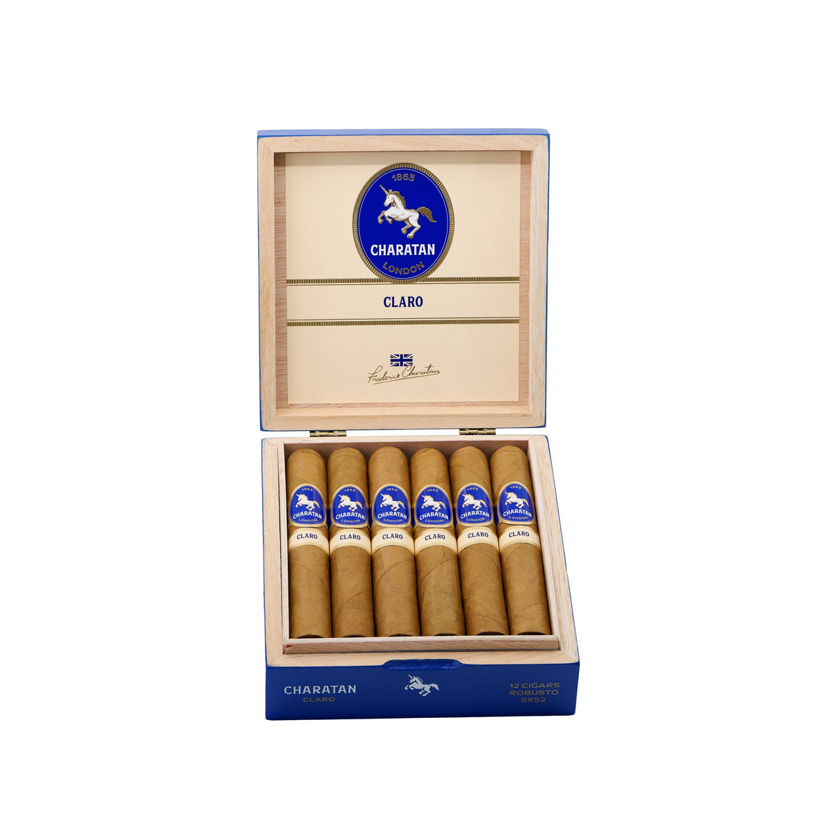 Charatan - London Claro Robusto - Box of 12