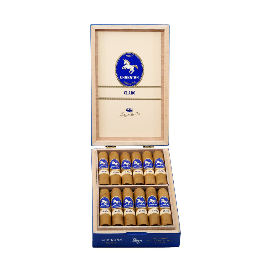 Charatan - London Claro Half Churchill - Box of 24