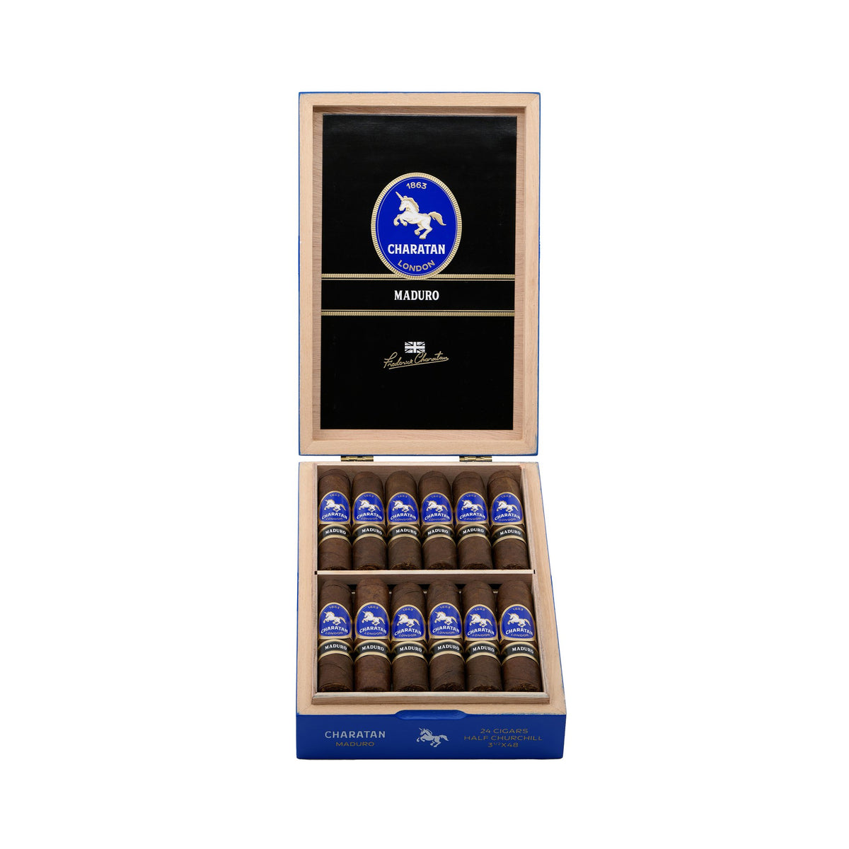 Charatan - London Maduro Half Churchill - Box of 24