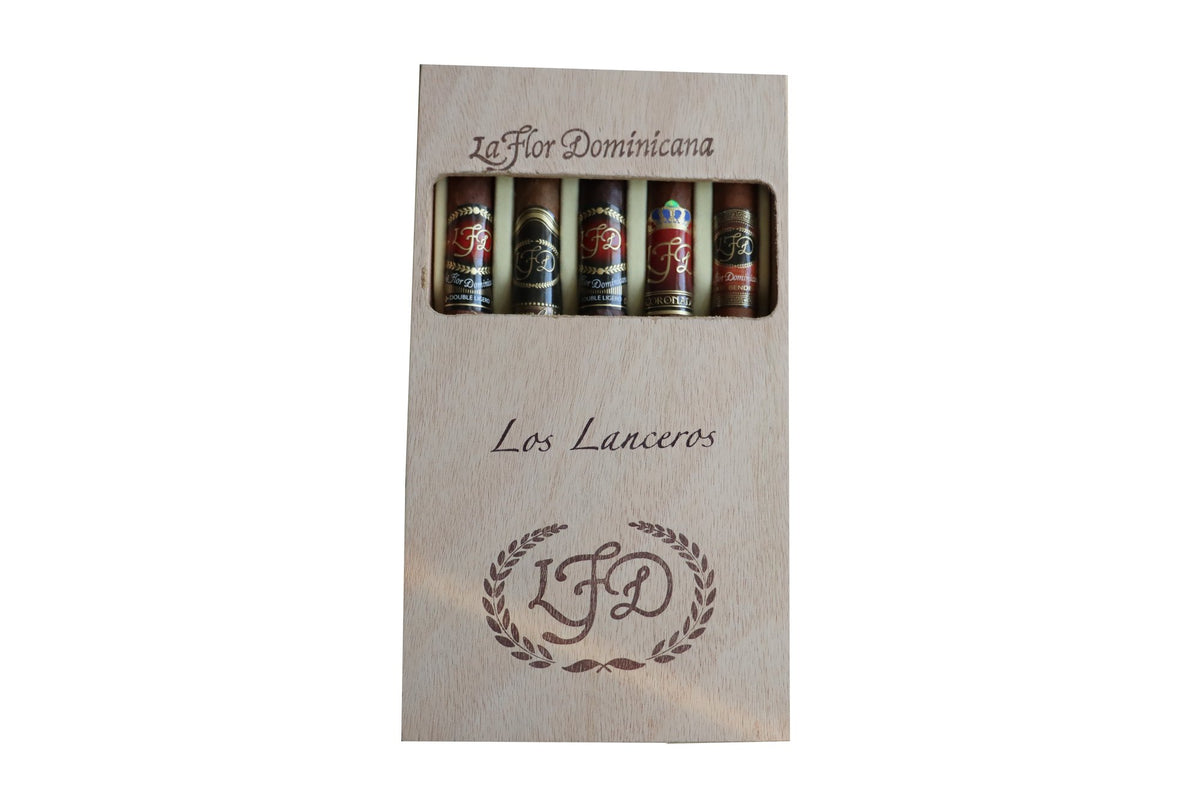 La Flor Dominicana - Los Lanceros Selection Gift Sampler - Box of 5