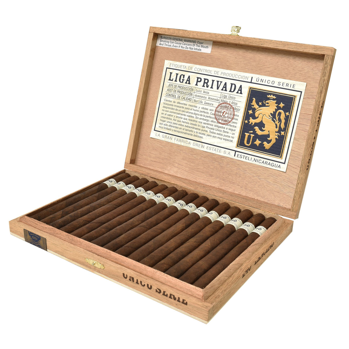 Drew Estate - Liga Privada Unico Serie L40 Lancero - Box of 15