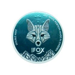 White Fox - Double Mint (Slim) Tobacco-Free Chew Bags