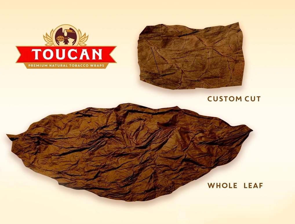 Toucan - Tobacco Leaf Wraps - Box of 8