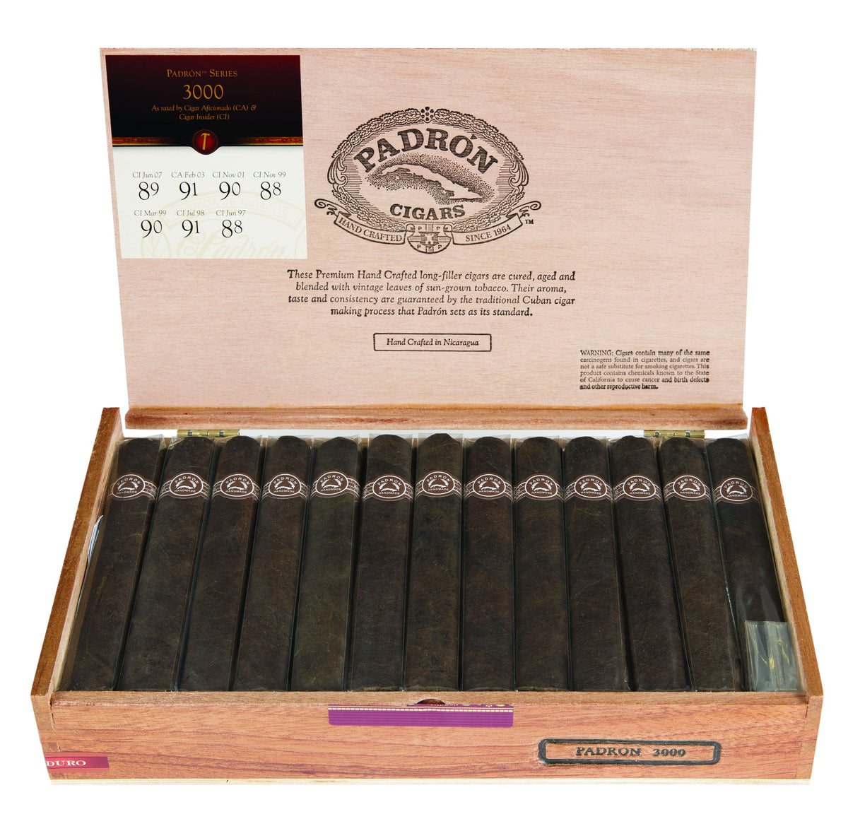 Padrón - Series 3000 Robusto Maduro - Box of 26