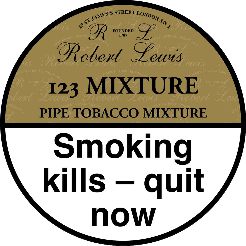 Robert Lewis - 123 Mixture - 50g Tin