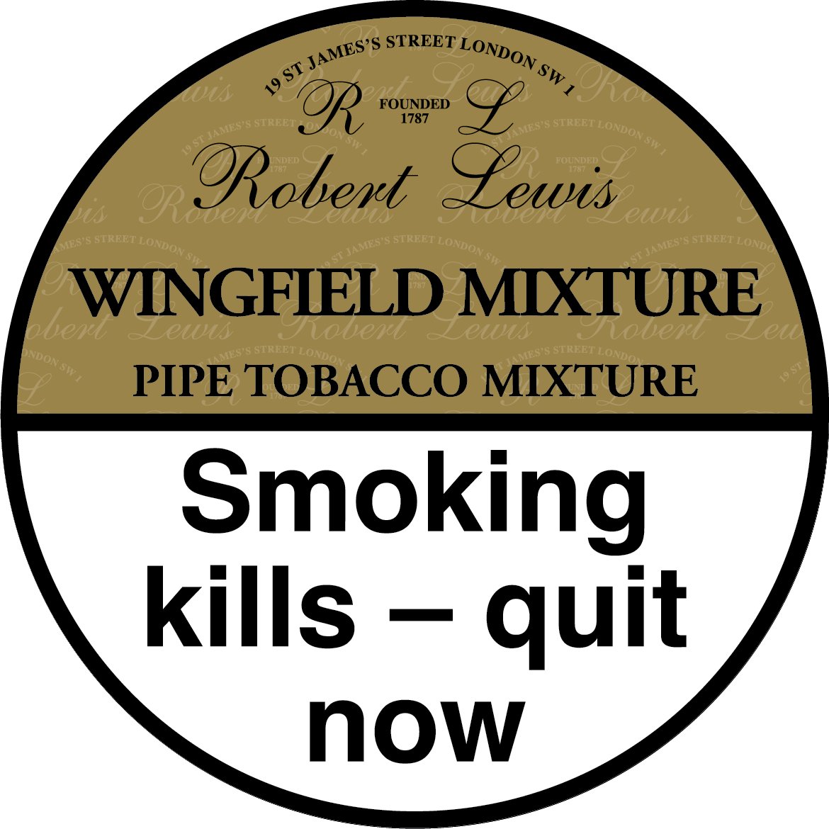 Robert Lewis - Wingfield Mixture - 50g Tin