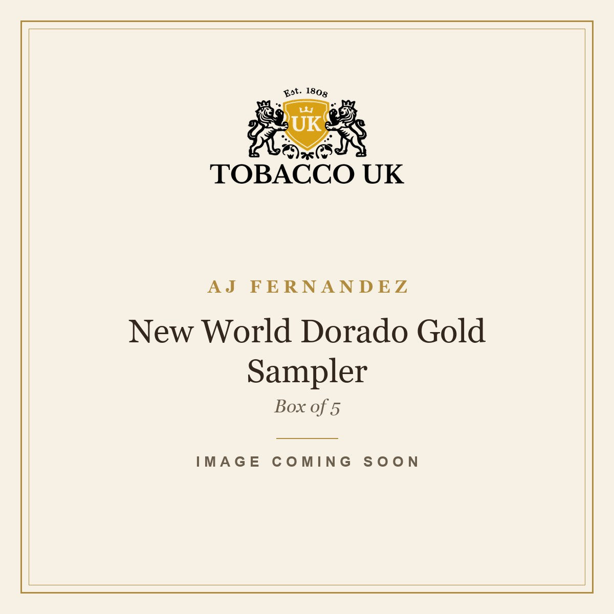 AJ Fernandez - New World Dorado Gold Sampler - Box of 5 – image coming soon