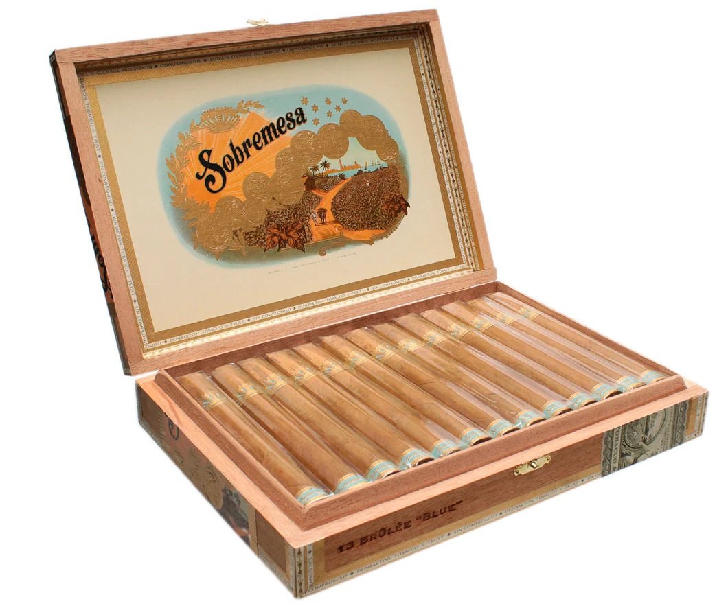 Dunbarton Tobacco & Trust - Sobremesa Brulee Blue - Box of 13