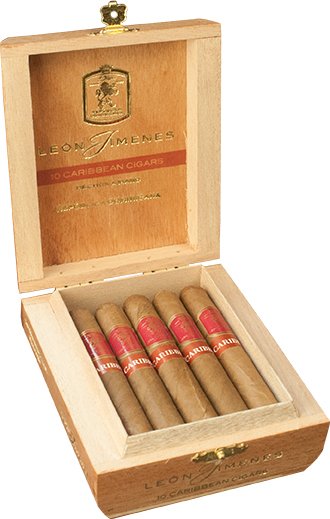 La Aurora - León Jimenes Series Petites Petit Corona Caribbean (Rum) - Box of 10