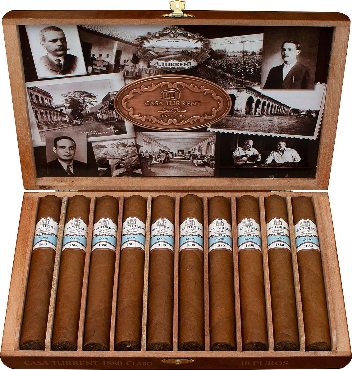 Casa Turrent - 1880 Claro Coronita - Box of 20