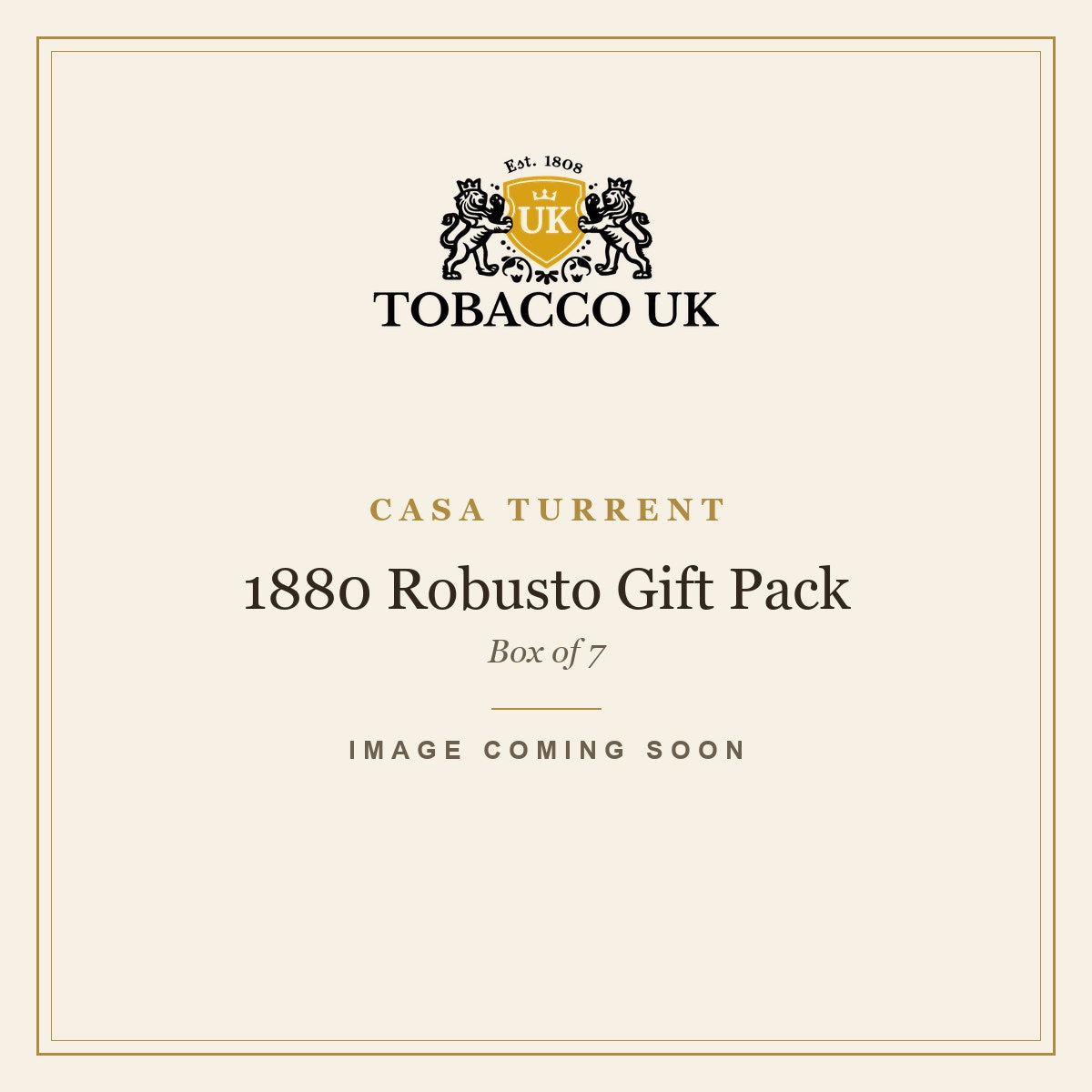 Casa Turrent - 1880 Robusto Gift Pack - Box of 7 – image coming soon
