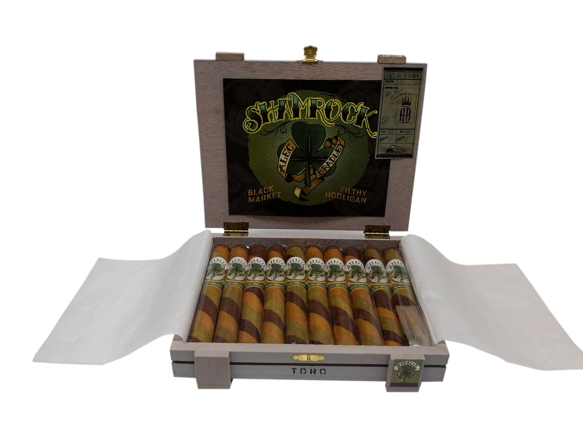 Alec Bradley - Black Market Filthy Hooligan Shamrock - Box of 10