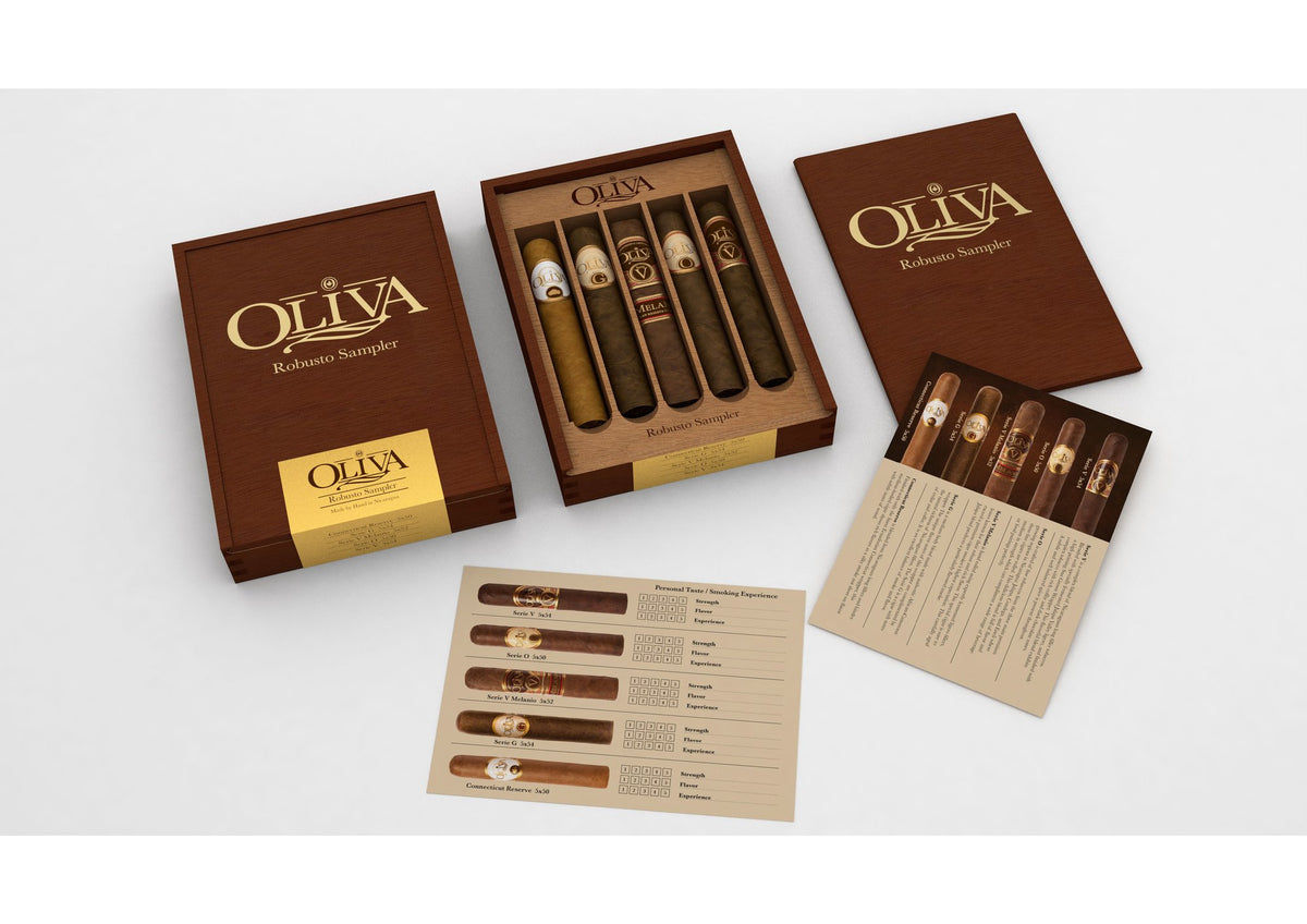 Oliva - Sampler Robusto International Variety 5's - Box of 5