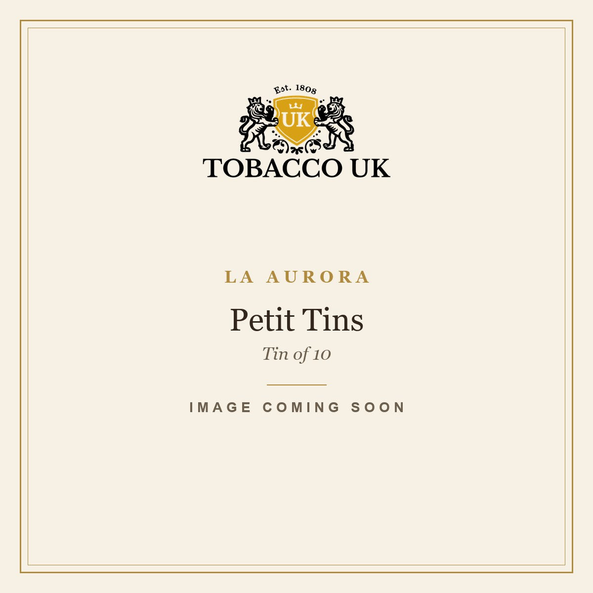 La Aurora - Petit Tins - Tin of 10 – image coming soon