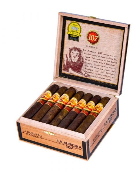 La Aurora - 107 Robusto Maduro - Box of 20