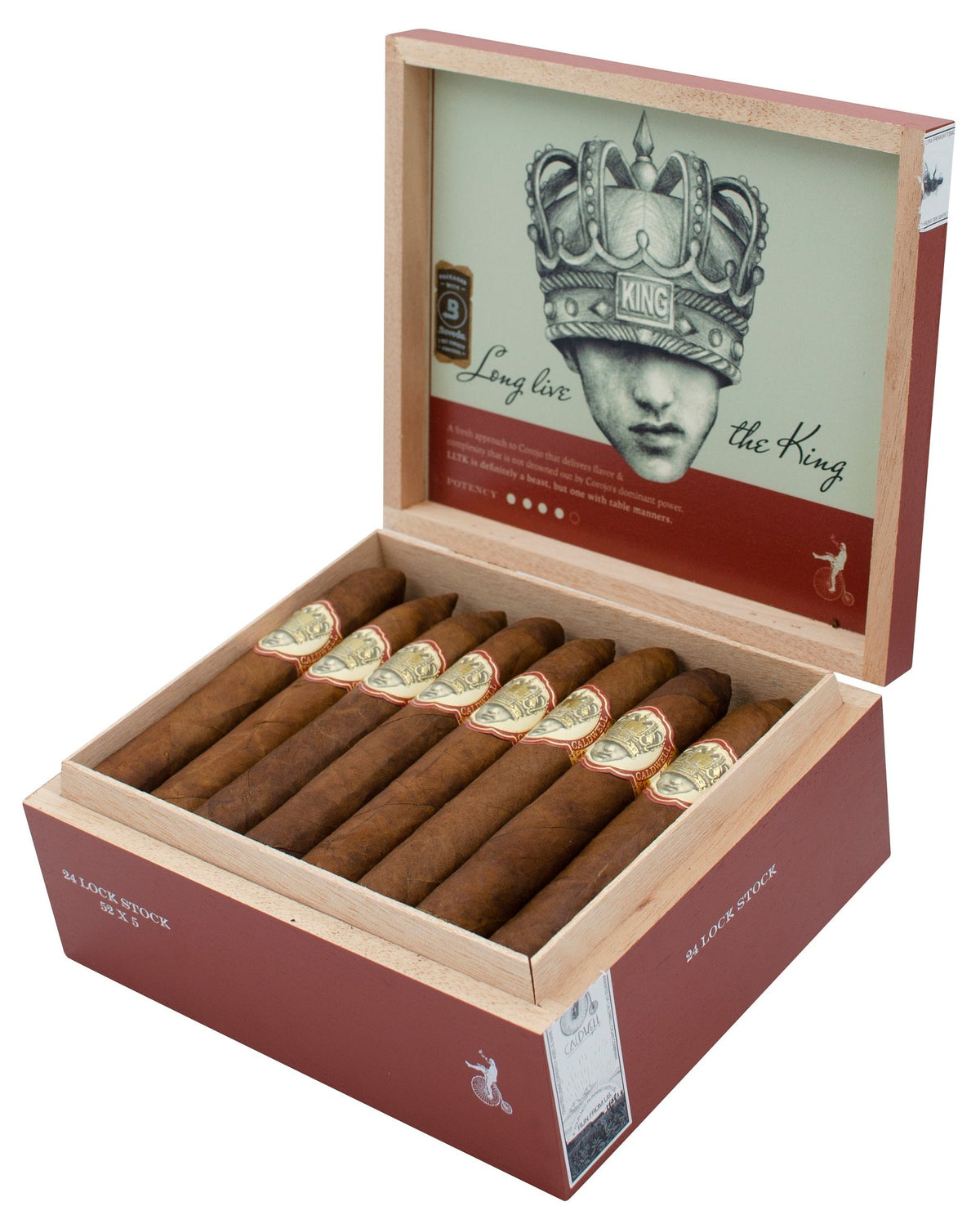 Caldwell - Long Live the King Double Wide Churchill - Box of 24