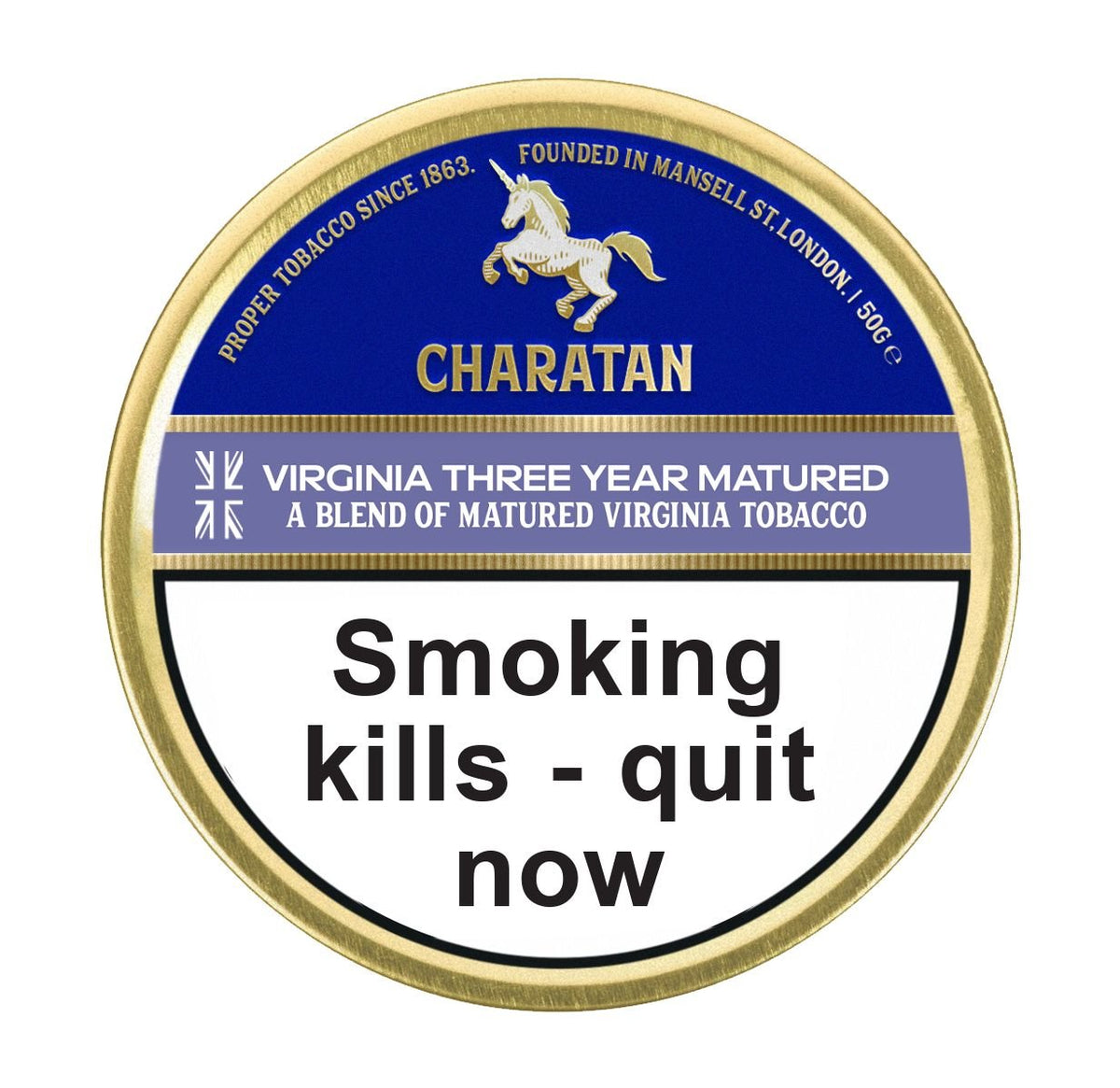 Charatan - Virginia Three Year Matured - 50g Tin