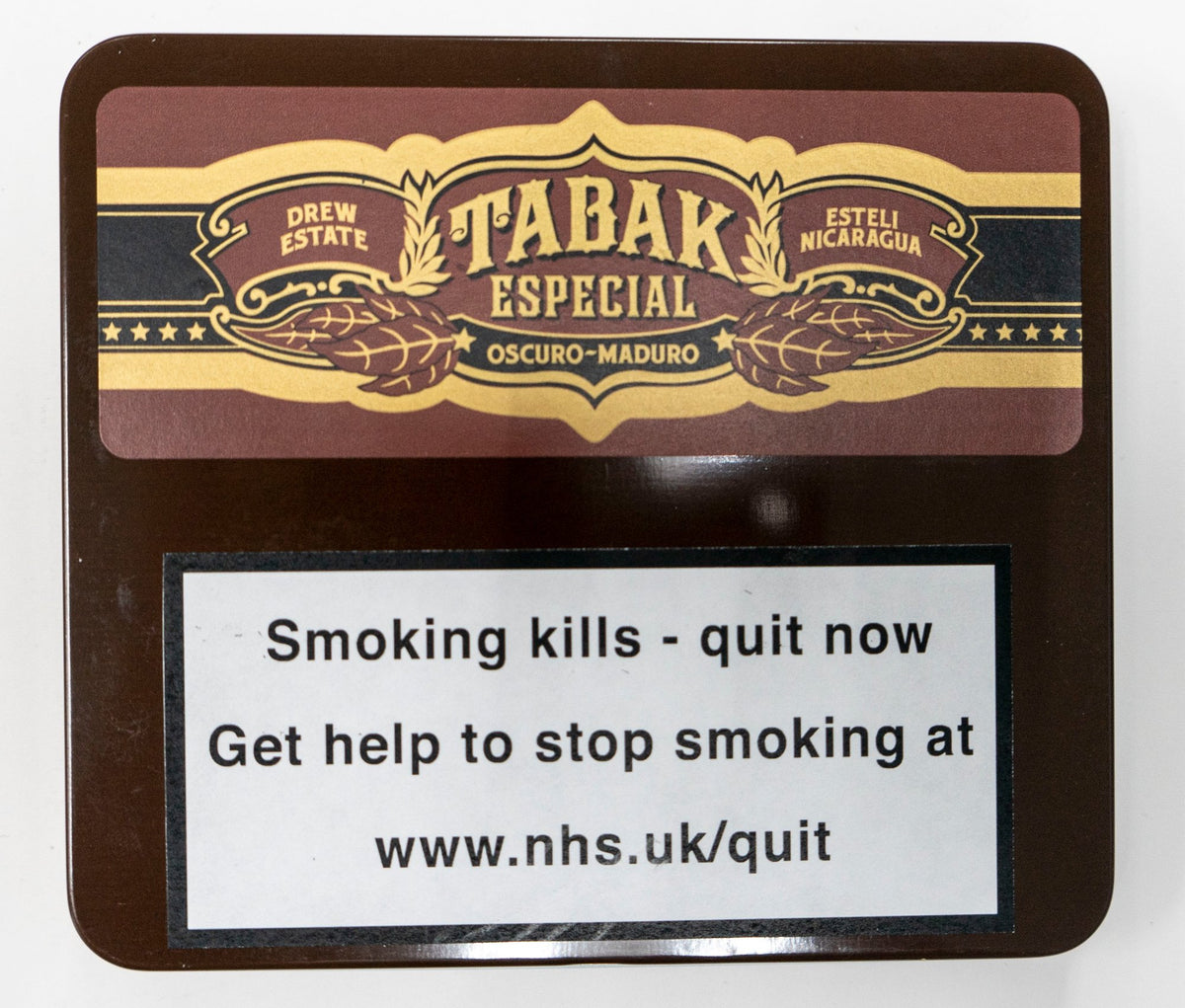 Drew Estate - Tabak Especial Oscuro Cafecita - Tin of 10