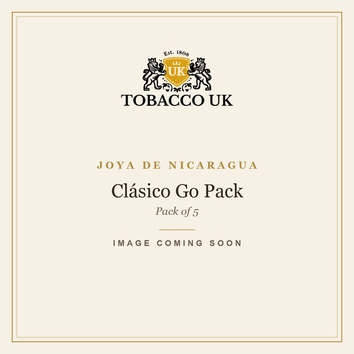 Joya de Nicaragua - Clásico Go Pack - Pack of 5 – image coming soon