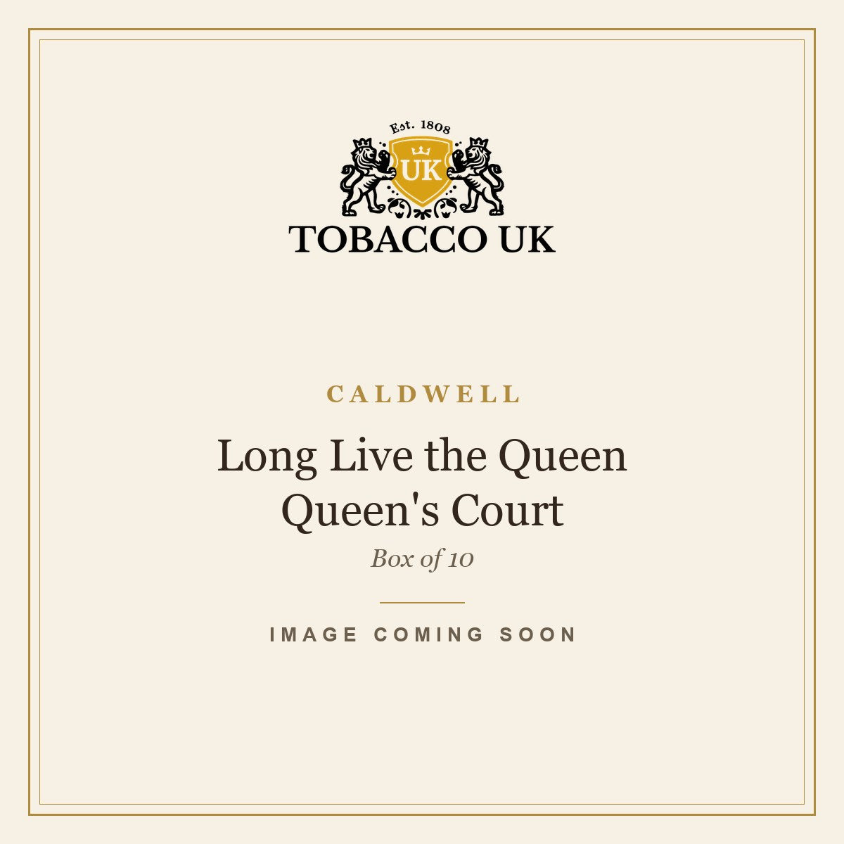 Caldwell - Long Live the Queen Queen's Court - Box of 10 – image coming soon