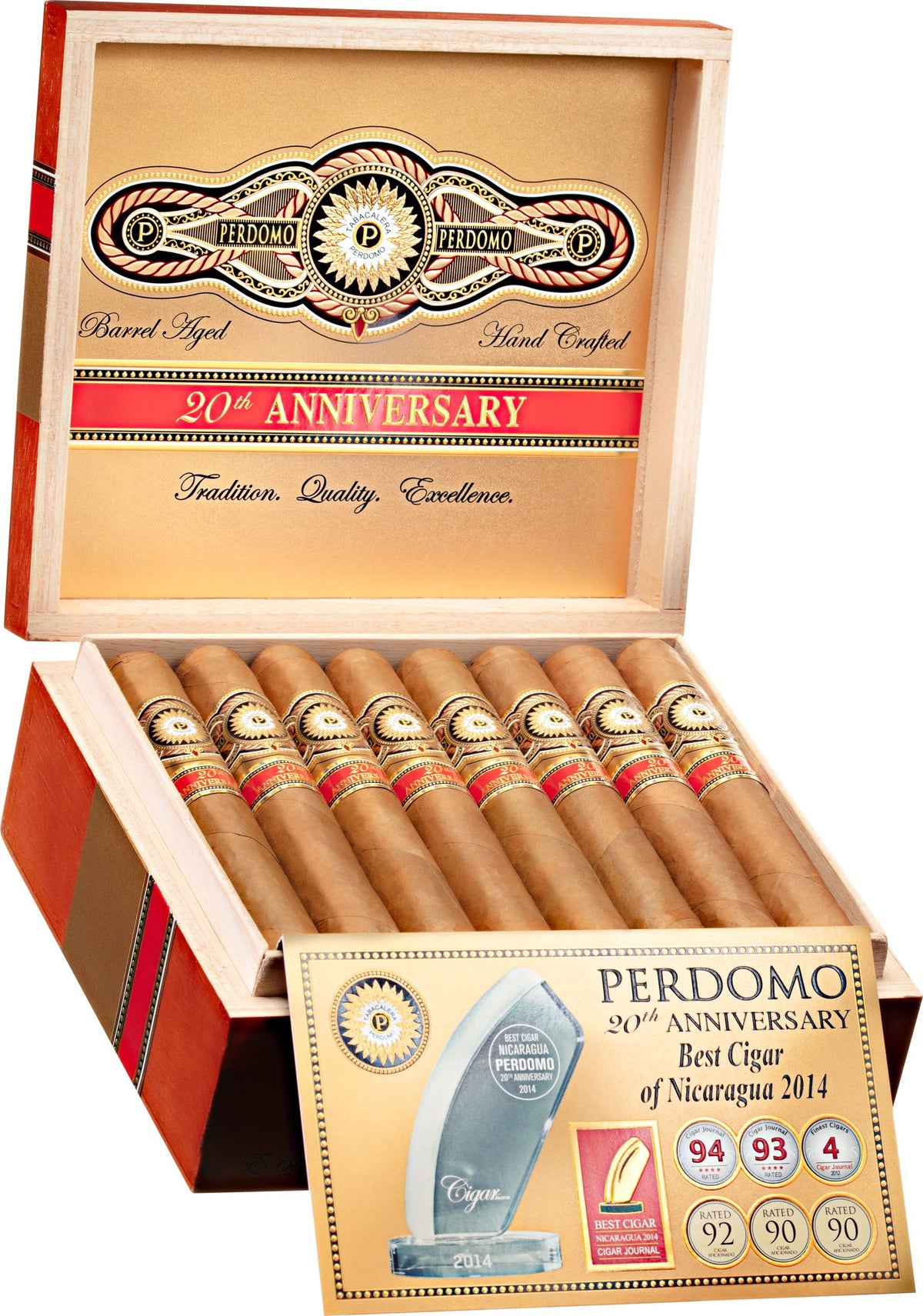 Perdomo - Reserve 20th Anniversary Connecticut Robusto - Box of 24