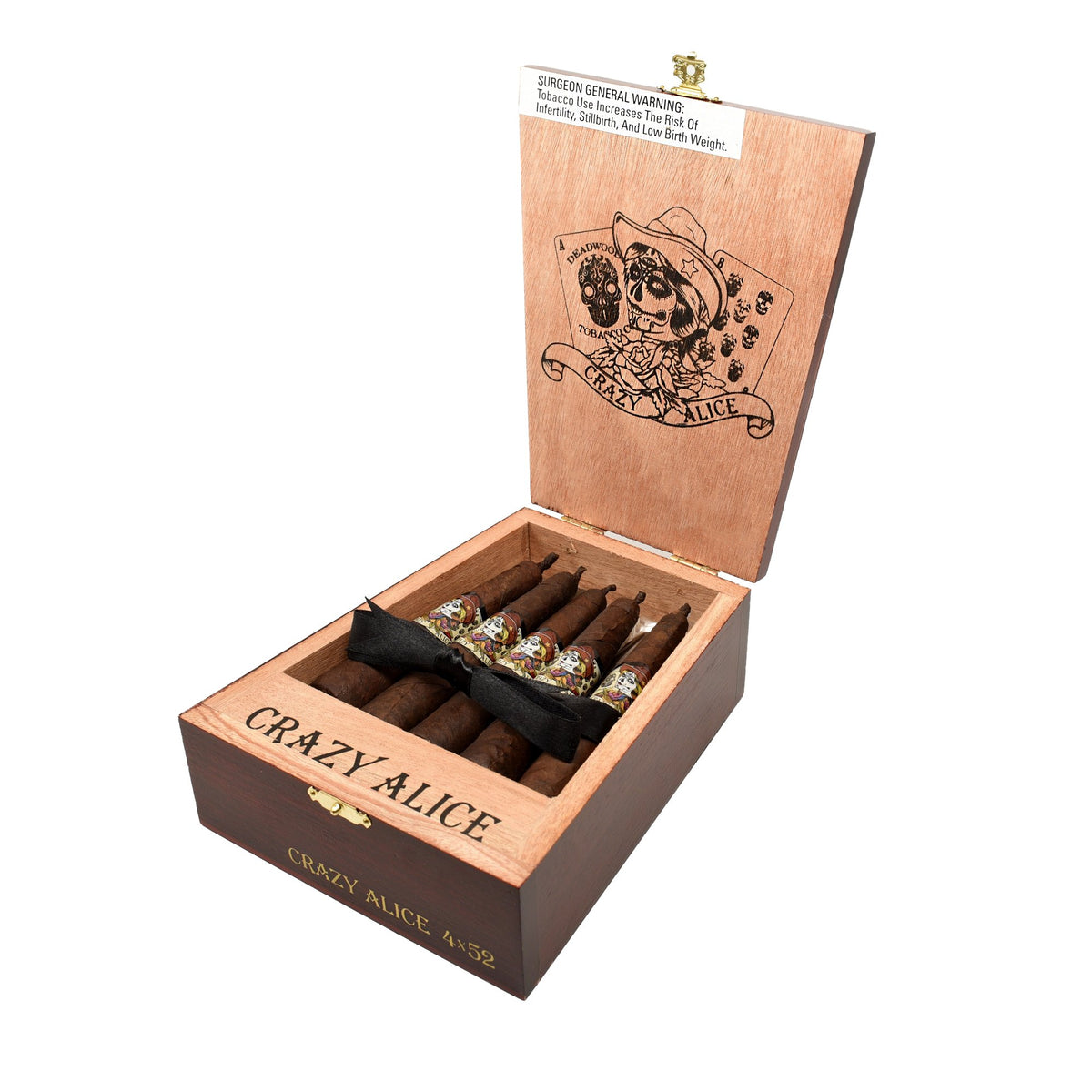 Drew Estate - Deadwood Crazy Alice Short Pyramid - Box of 10