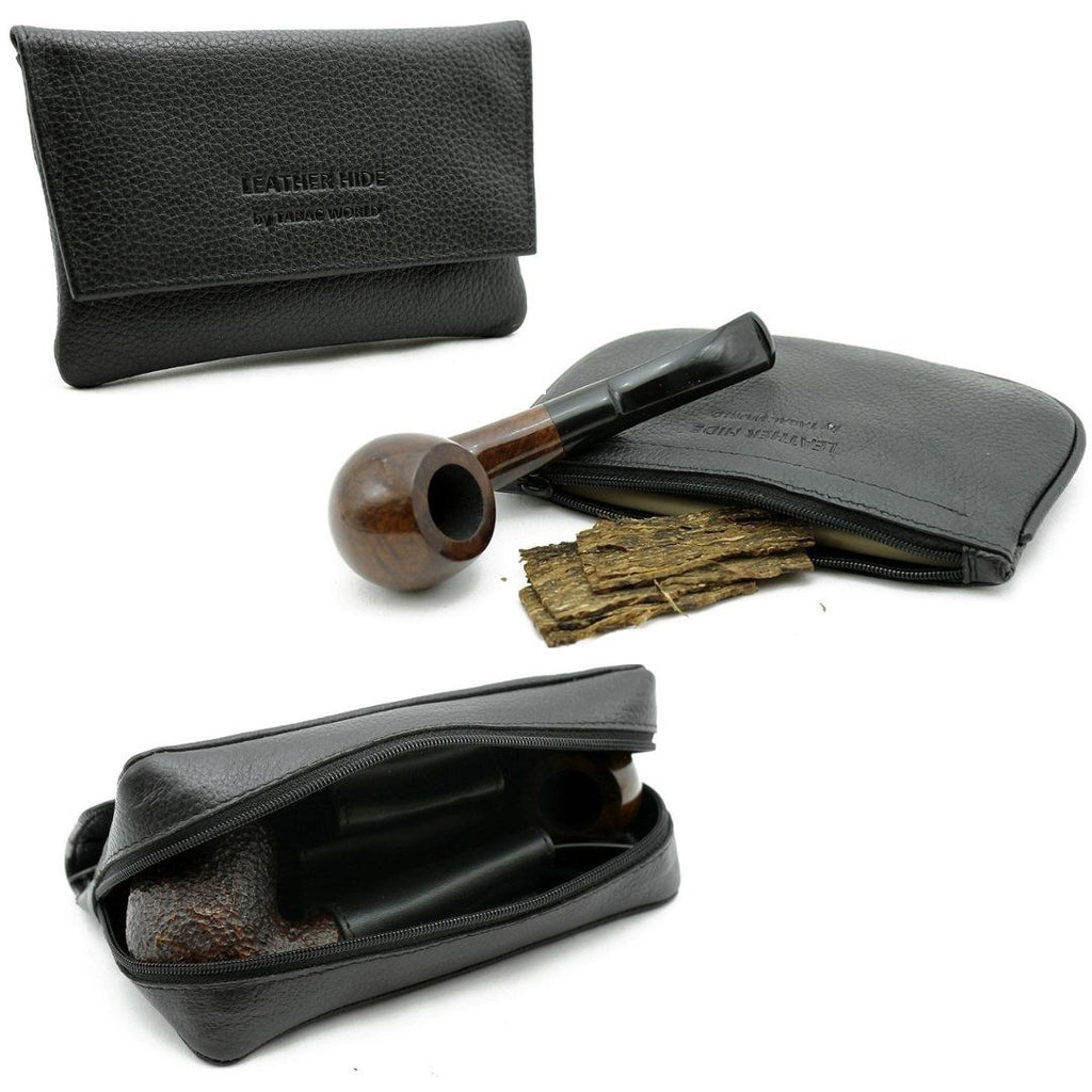 Pipe Smokers Leather Tobacco Pouch