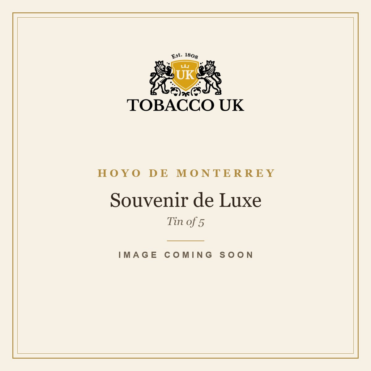 Hoyo De Monterrey - Souvenir de Luxe - Tin of 5