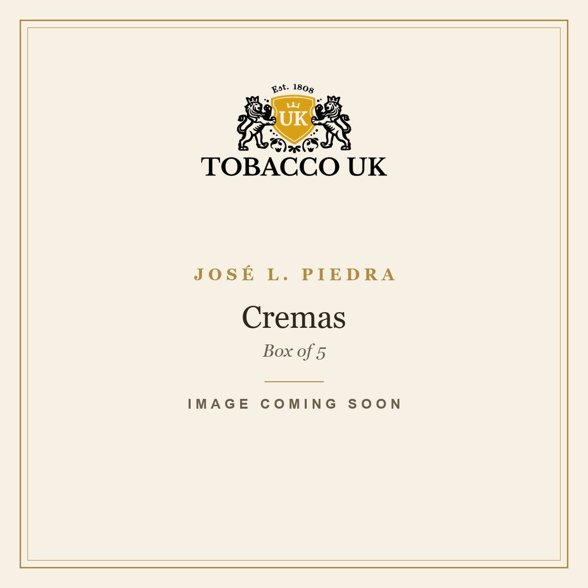 Jose L Piedra - Cremas - Box of 5