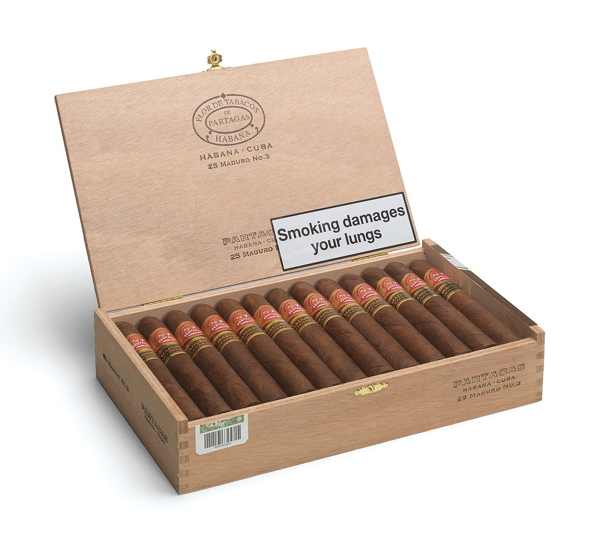 Partagas - Maduro No 3 - Box of 25