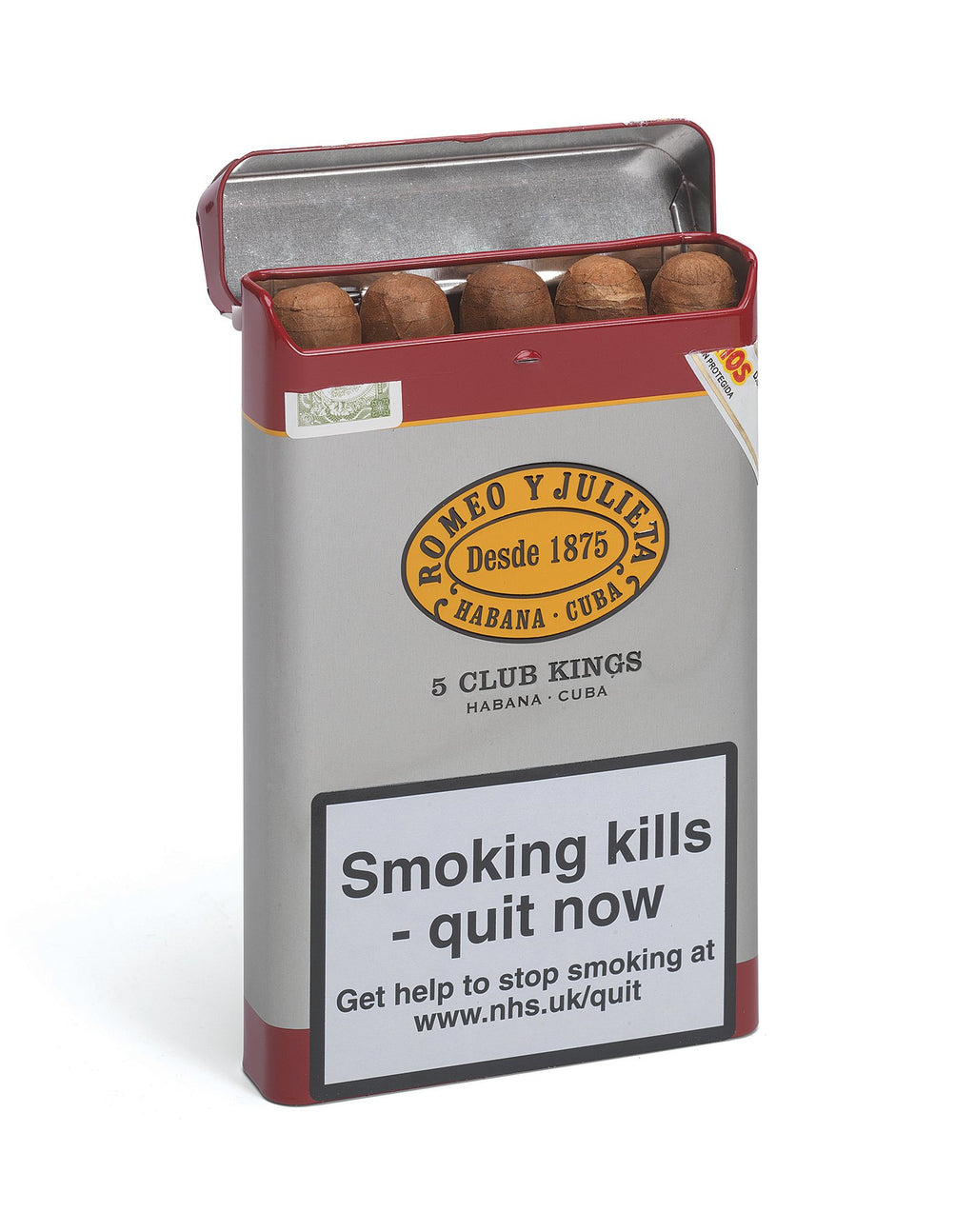 Romeo Y Julieta - Club Kings - Tin of 5