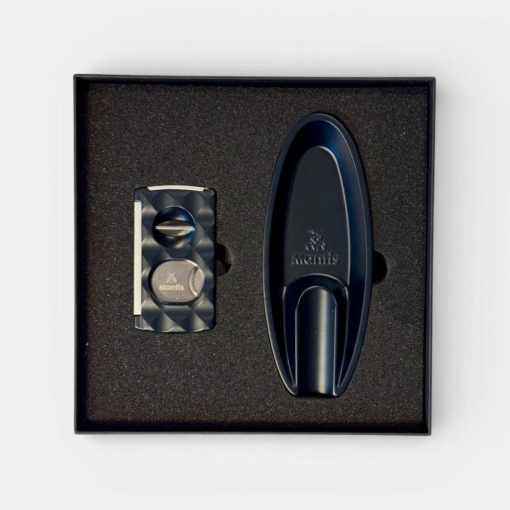 Mantis Ashtray and Cutter Gift Set