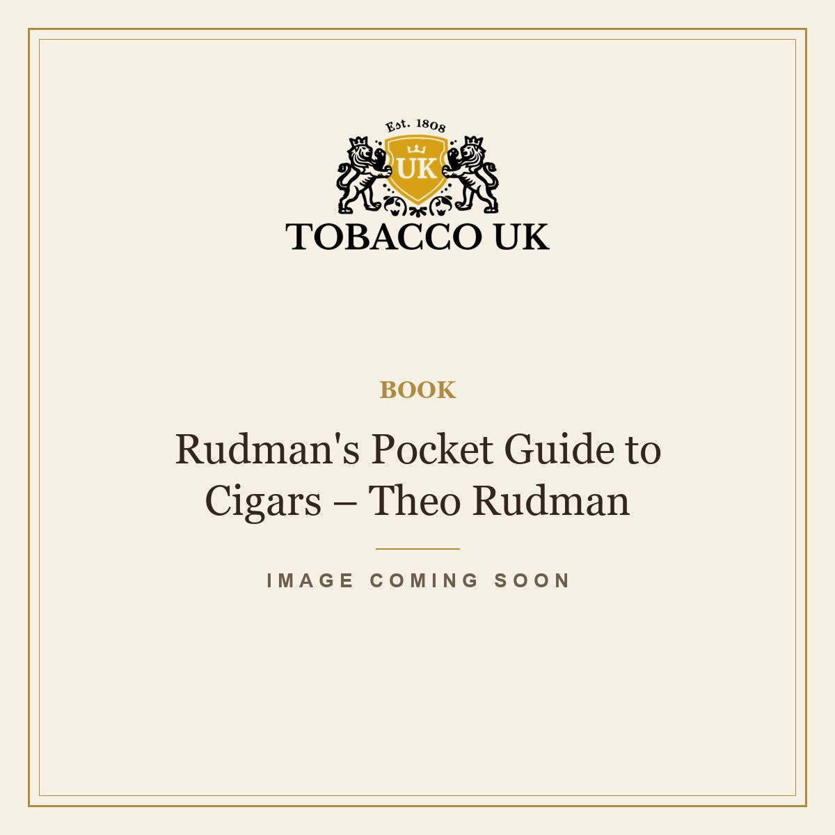 Rudman's Pocket Guide to Cigars – Theo Rudman