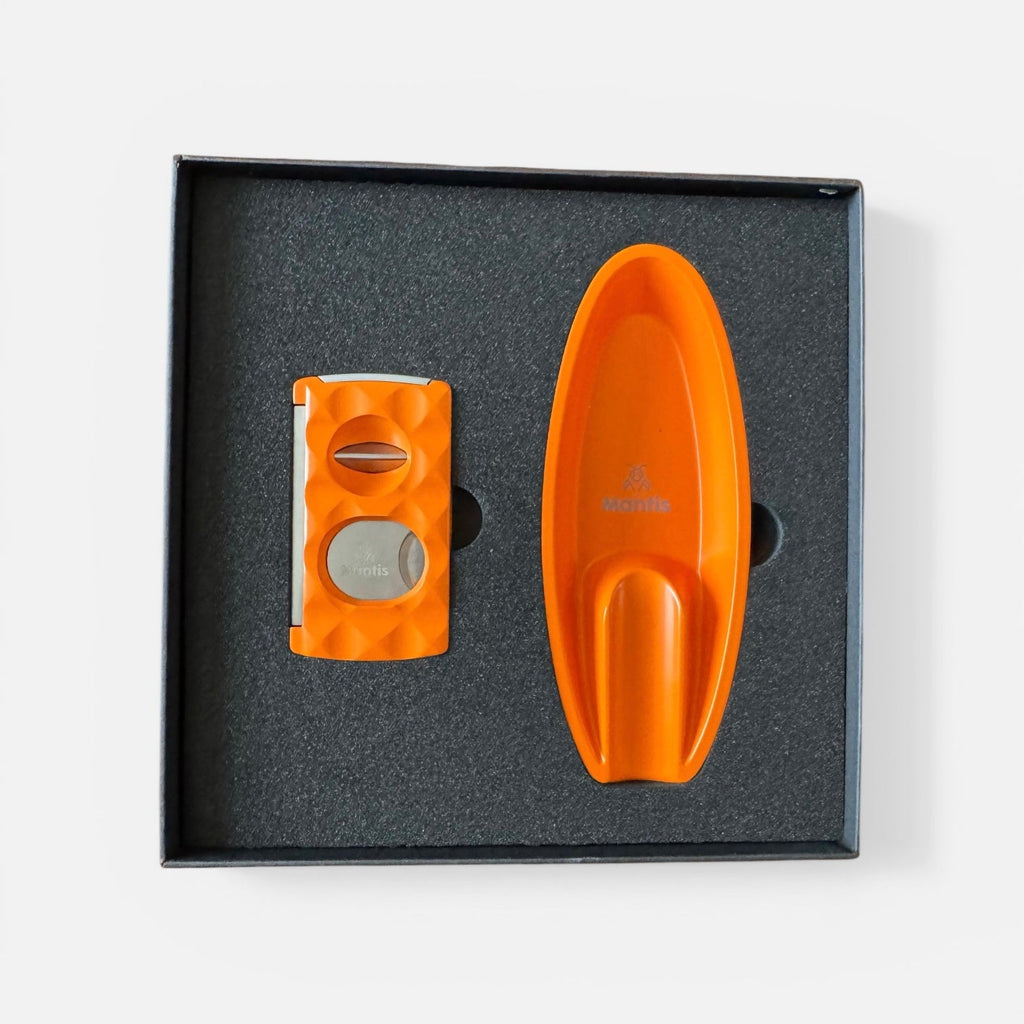Mantis Ashtray and Cutter Gift Set