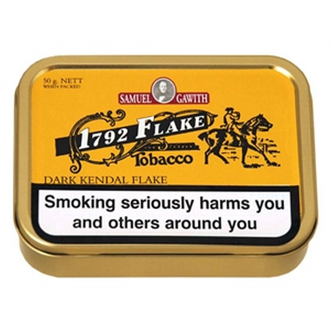 Samuel Gawith - 1792 Flake - 50g Tin - Tobacco UK