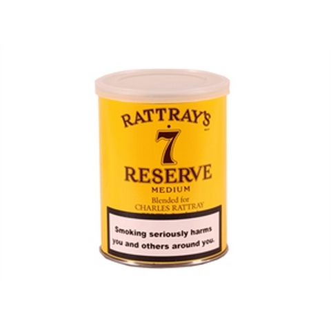 Rattrays - 7 Reserve - 100g Tin - Tobacco UK