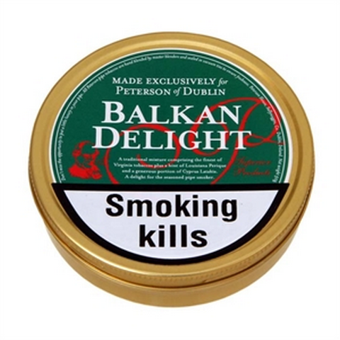 Peterson - Balkan Delight  - 50g Tin - Tobacco UK