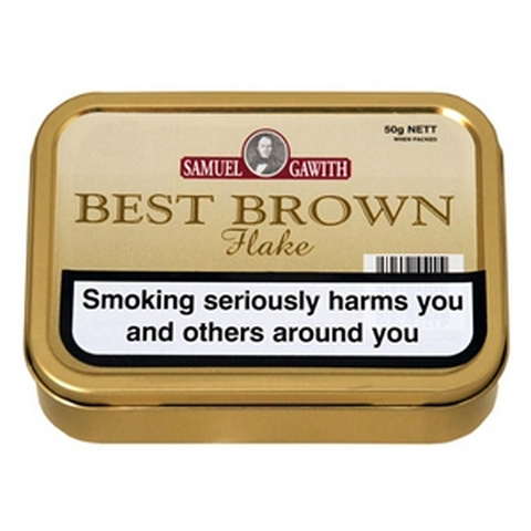 Samuel Gawith - Best Brown Flake - 50g Tin - Tobacco UK