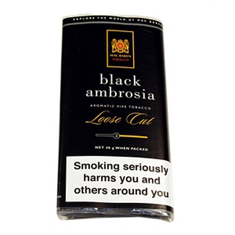 Mac Baren - Black Ambrosia - 40g Pouch - Tobacco UK