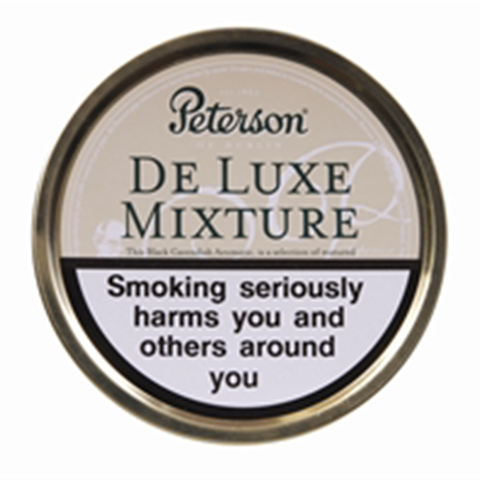Peterson - De Luxe Mixture - 50g Tin - Tobacco UK