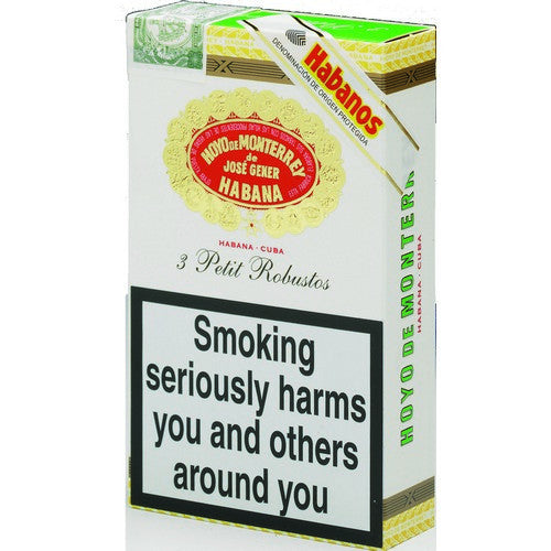 Hoyo De Monterrey - Petit Robusto - Pack of 3 - Tobacco UK - 1