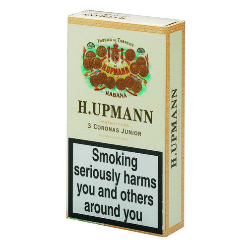 H Upmann - Corona Junior - Pack of 3 Tubed - Tobacco UK - 1