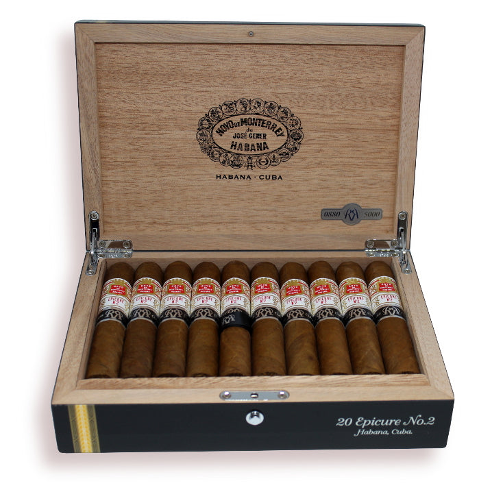 Hoyo de Monterrey Epicure ring store available No. 2 Reserva Cosecha 2012 Cigar - Box of 20
