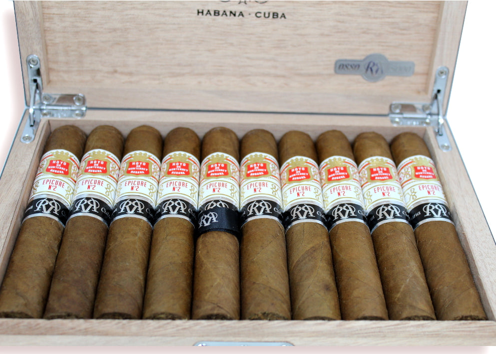 Hoyo de Monterrey Epicure ring store available No. 2 Reserva Cosecha 2012 Cigar - Box of 20