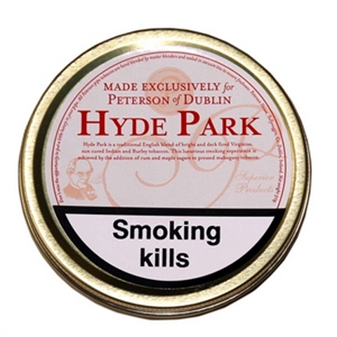 Peterson - Hyde Park  - 50g Tin - Tobacco UK